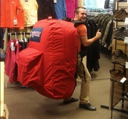 giant backpack